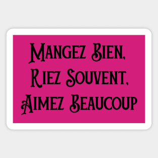 French Gift French Expression Language Lover France Cute Magnet